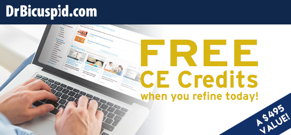 Free DrBicuspid.com CE Credits from Garfield Refining Company