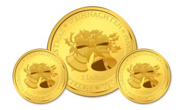 holiday gold coin