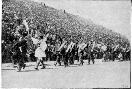 Athens, Greece, hosted the first modern Olympics in 1896. First-place winners were awarded silver medals at those games because silver was more precious at the time. 