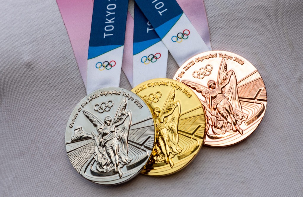 You may be surprised to learn that Olympic gold medals are not 100% gold. Gold medals, actually, are made primarily from silver.
