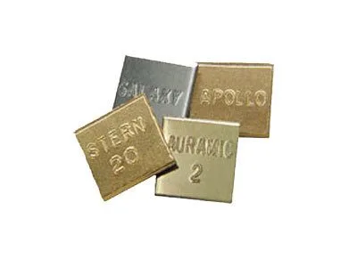 Precious metal casting plates